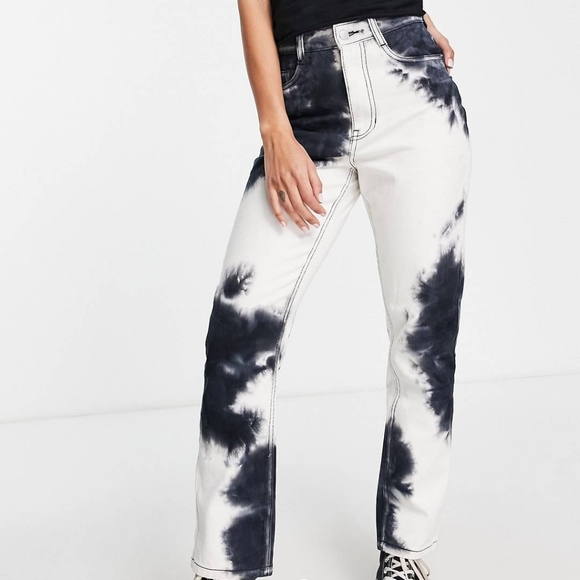Tie Dye Jeans by Weekday - Picture 3 of 3
